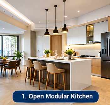 Open Modular Kitchen